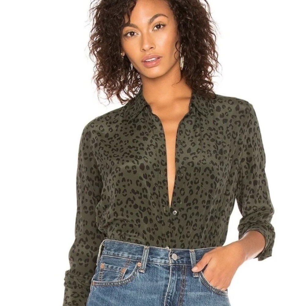 RAILS Kate Python Silk Shirt - Picture 4 of 10